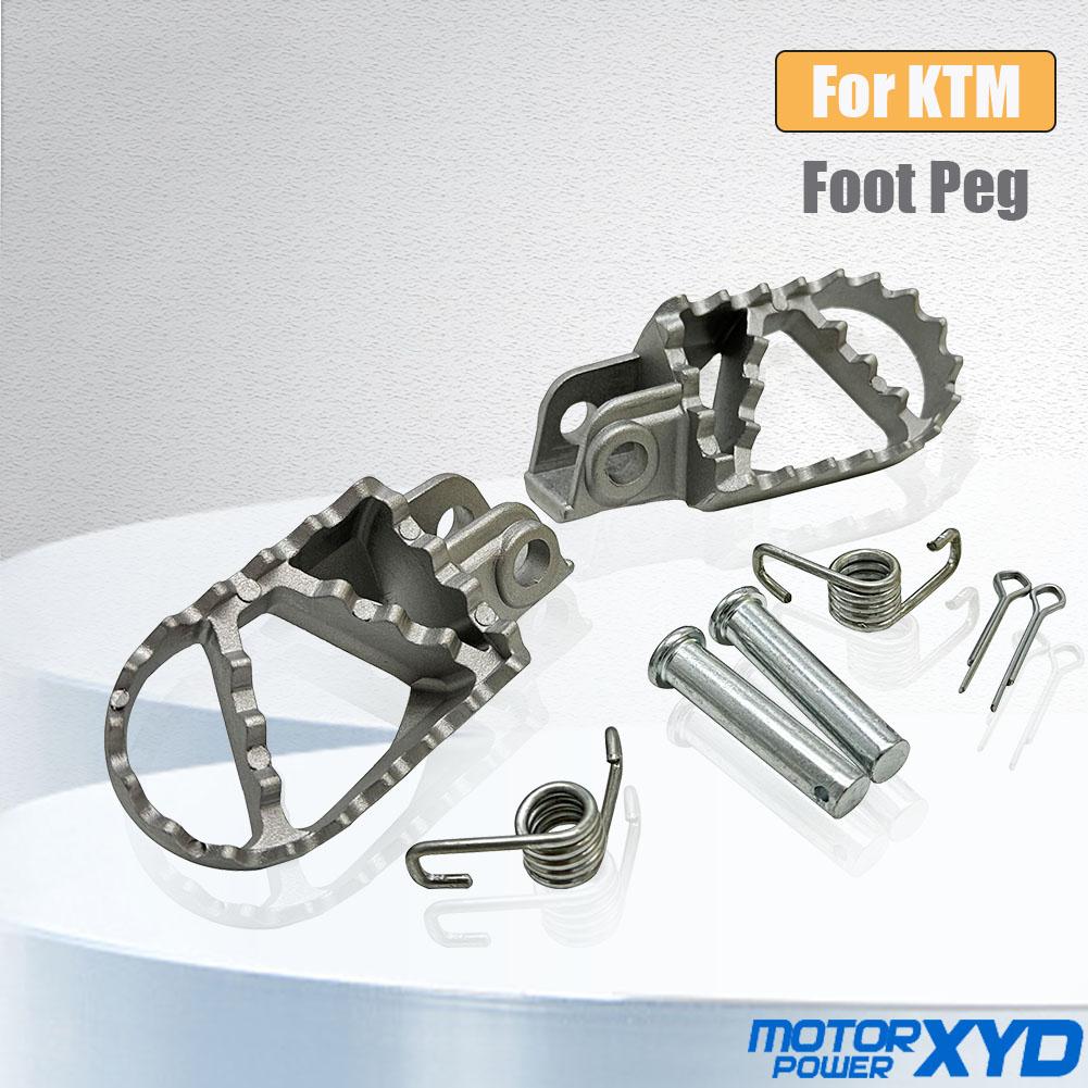Motorcycle Footrests Foot Peg Aluminum Front Footrests Pedals For KTM SX 125150 250 SXF XC 250 EXC 450 Motocross Pit Dirt Bike