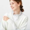 Women Sweet Ruffles Stand False Fake Collar Female White Button Down Half-shirt Lace False Collar Girls Detachable Collar