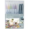 Kuretake Real Brush MANGAKA Pen Set + 24-piece RBCN160-23