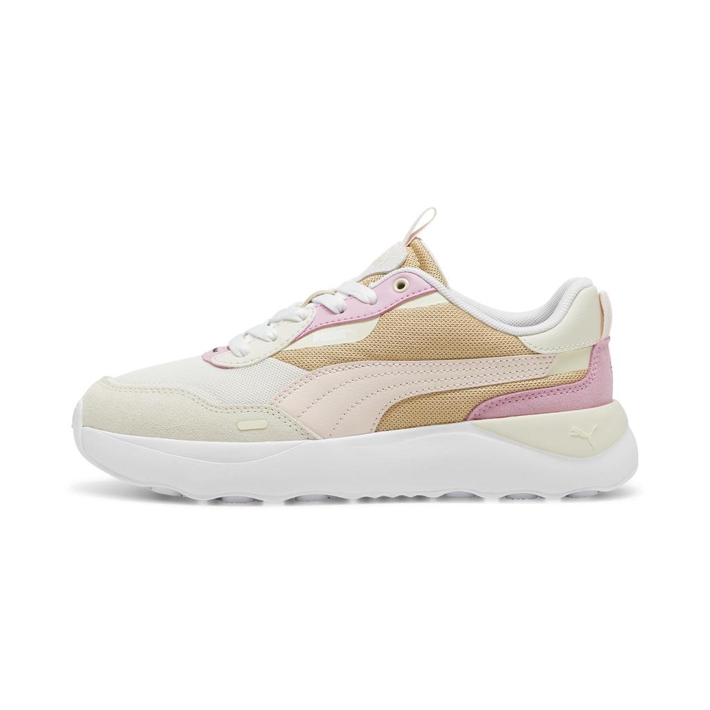Puma Runtamed Platform Sneakers 2024 Alpine Out Size Women's (392324), Fall/Winter Colorway Snow/Island Pink/Sand Dune/Mauve (18), 24.5cm