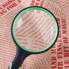 Magnifying Glass 10X Handheld Reading Magnifier for Kids and Seniors Non-Scratch Quality Glass Lens Shatterproof Design