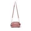 Pecot Shoulder Bag with Ribbon Feminine and Vintage Design, Style, JSLH5ES1, Pink, Women's