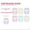 Трехцветная светодиодная маска для красоты, Перезаряжаемый семицветный прибор для фототерапии и омоложения кожи, Маска-проводник, Светодиодный спектрометр, Косметологический прибор