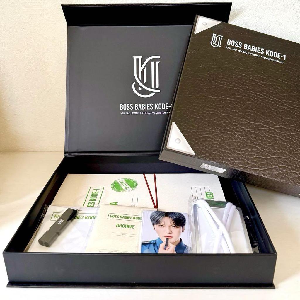 [Б/У] Кит с преимуществами членства Jaejoong BOSS BABIES KODE-1