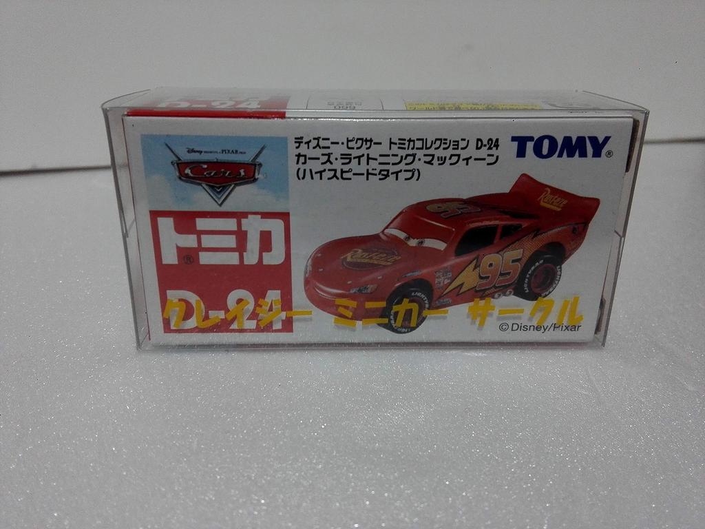 Распродано Tomica Rare Disney Pixar Collection Cars High Speed Type Crazy Mini Car Circle с чехлом Amazon Warehouse Shipping D-24