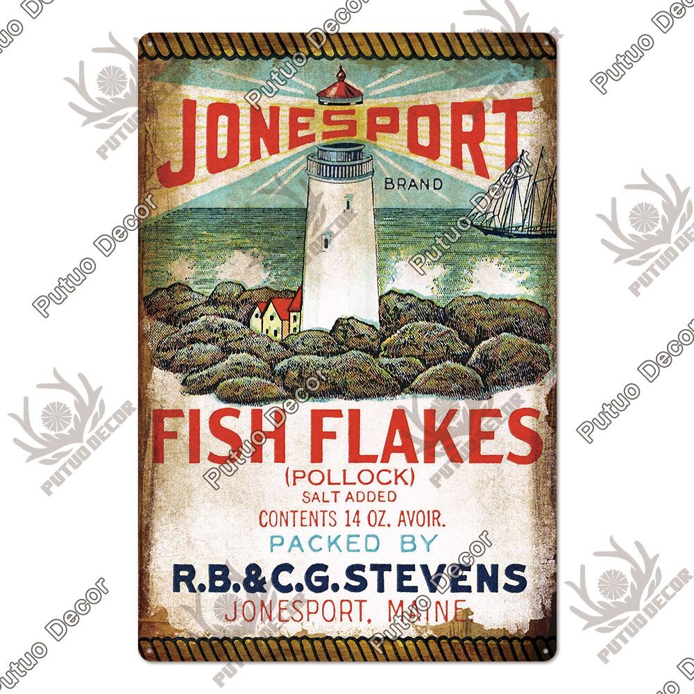 Декор Навигация Жестяной Знак Металлические Знаки Винтаж Морская Мечта Искусство для Пляжа Пляжный Дом Морской Человек Пещера Украшения Стены