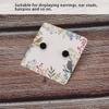100Pcs 5*5cm Handmade Jewelry Packaging Cardstock  Earring wholesale classification packing