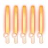 Концертный светильник LUMICA Lumica Light Large Flash Golden Glitter, 5 шт. в упаковке для концертов, мероприятий, фестивалей, летних каникул, оранжевого цвета