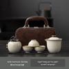 Ru Kiln Portable Travel Tea Set