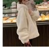 Autumn and Winter Lamb Fur Fur Plush Fashion Warm Jacket Imitation Otter Fur Hooded Loose Coat Jacket