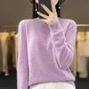 Women's Cashmere Sweater 30 % Cashmere 70% Wool Autumn Winter Cashmere Pullover Soft and Warm