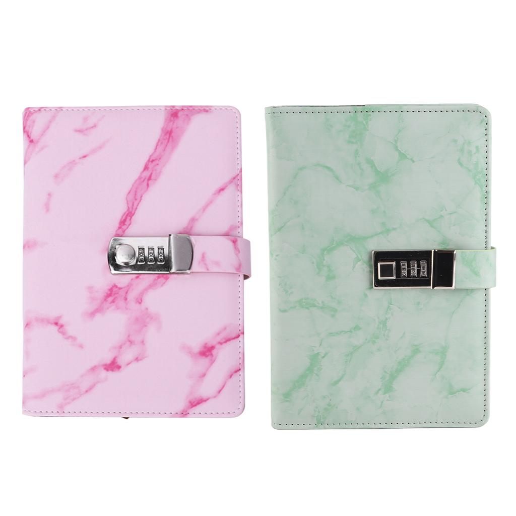 Записная книжка формата А5 с защитой от пароля, обложка из искусственной кожи, блокнот, дневник, офис, школьные принадлежности