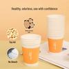 ZISIZ 9oz Disposable Hot Drink Paper Cups - 100 Pack