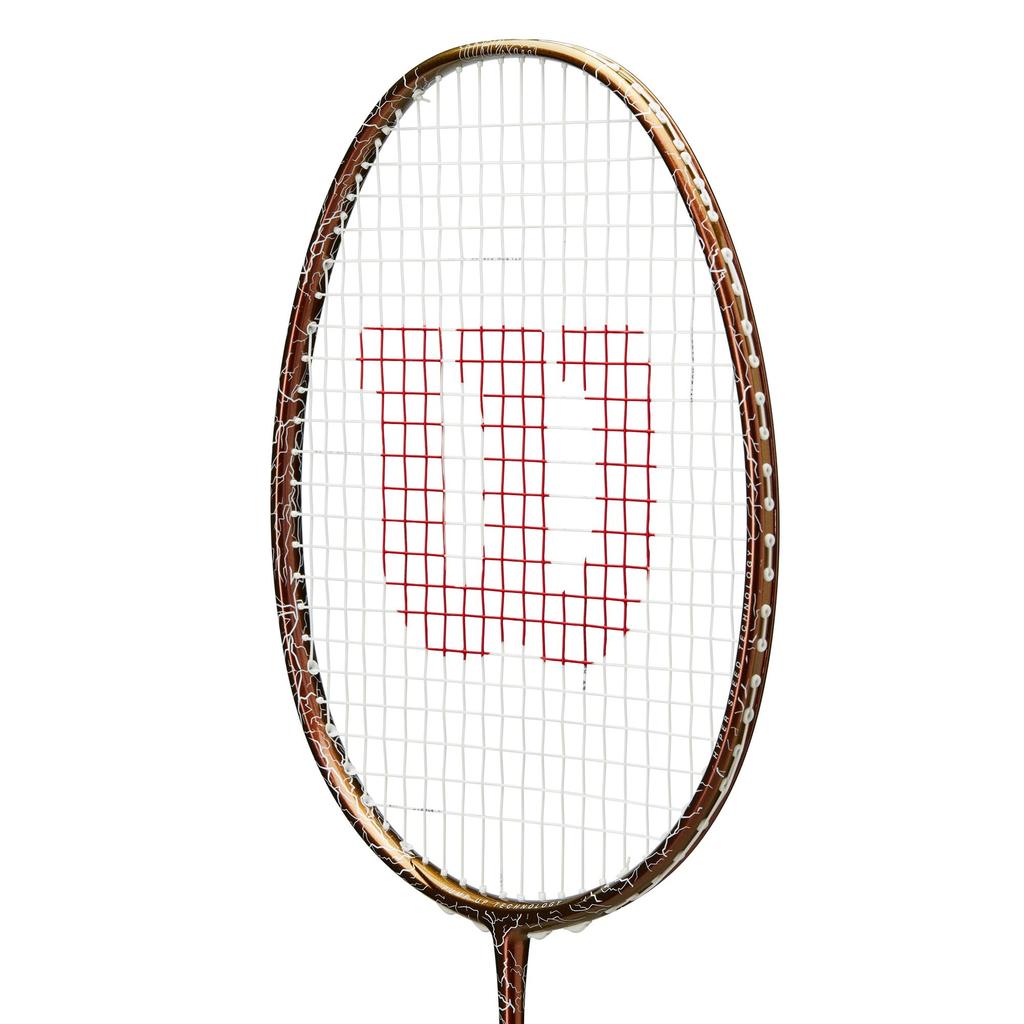 Ракетка для бадминтона Wilson Vertex 7000, размер рукоятки 5, WR154011S2, экзамен Японской ассоциации бадминтона пройден [Только рамка]