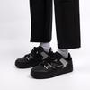 Global Men's Shoes Versatile Platform Niche Board Shoes Men's Spring Retro Little White Shoes Black Sports Shoes ZHQ5630-1