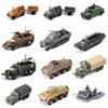 4D 1/48 1/72 Military Vehicles Assembly Puzzle Model Truck Tank Armored Car Infantry Fighting Chariot Car Model