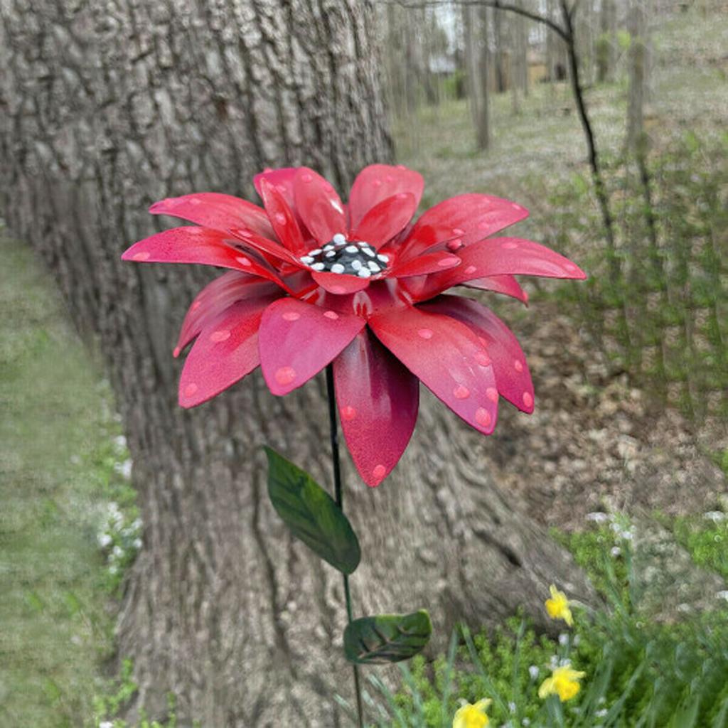 Металлические колышки для цветочного сада с лилейником, декор для цветочного сада