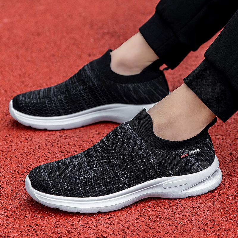 Модная унисекс мужская женская фиолетовая повседневная обувь мягкая подошва слипоны кроссовки беговые кроссовки женские легкие лоферы для ходьбы мужская обувь