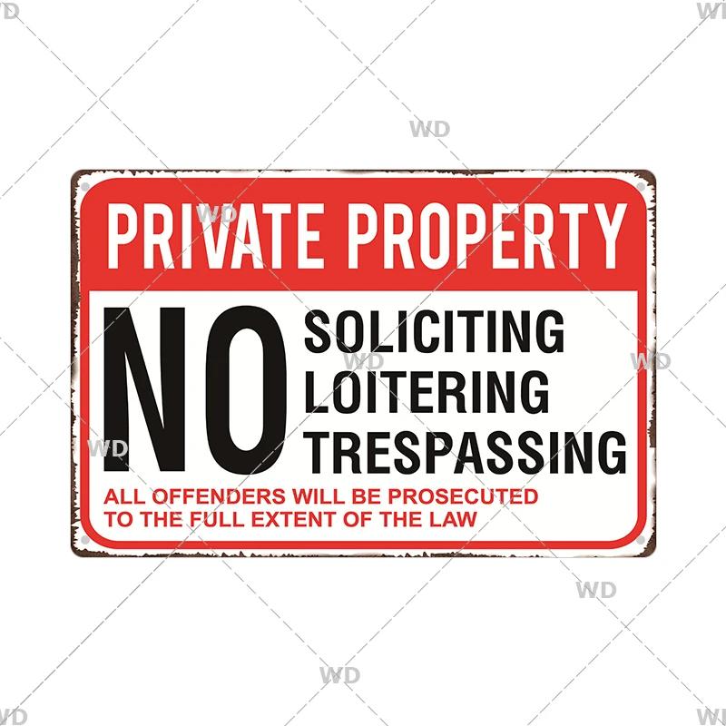 Warning Metal Sign Vintage Plaque Metal Caution Area 51 No Trespassing Retro Garden and Yard Caution Tin Sign Garage Park Decor