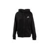 Sport Running Hooded Knit Jacket Women Outerwear Black BV4123-010
