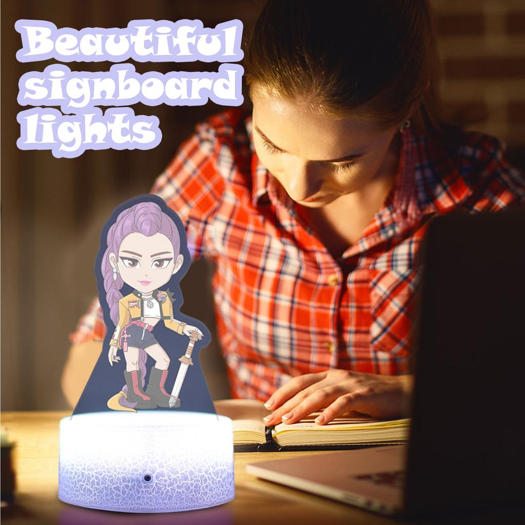 Stand Night Light Is Suitable For Children's Gifts, Fans Around The Beautiful Gift Lights