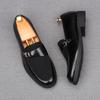 Мода Мода Новые Черные Коричневые Мужские Замшевые Кожаные Комбинированные Туфли на Плоской Подошве Мужские Дизайнерские Лоферы с Ремешком Монк Обувь для Выпускного Вечера Свадебного Платья