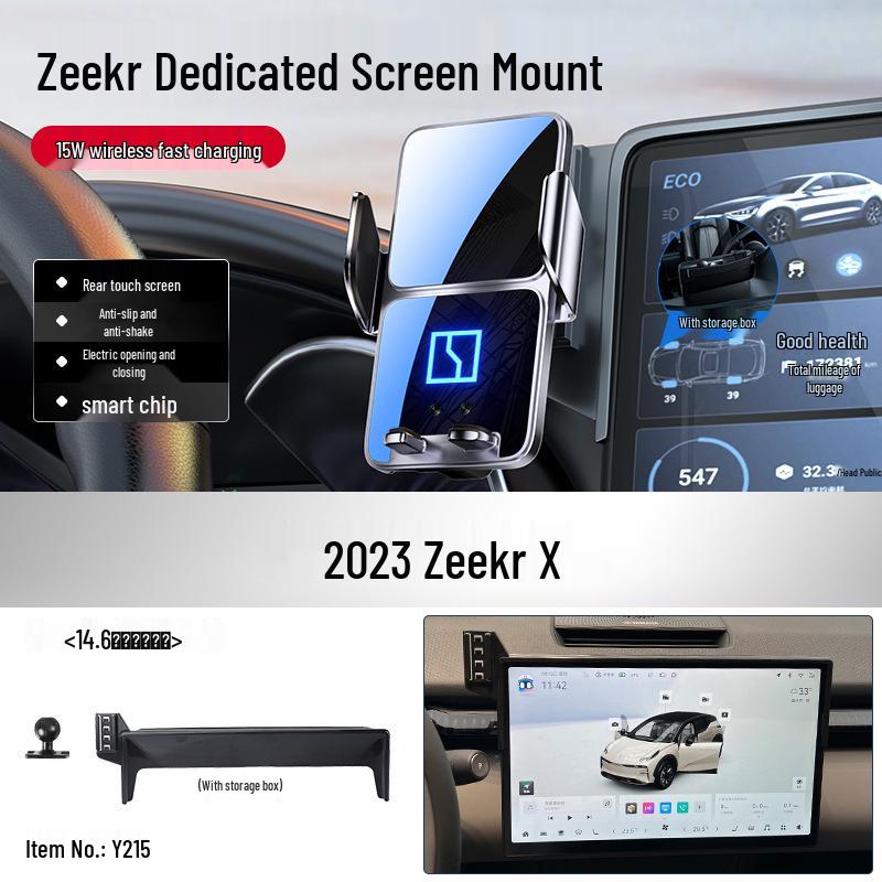 Автомобильный держатель для мобильного телефона Zeekr: Модели 001, 007, 7X, 009, MIX - Geek X ZEEKR