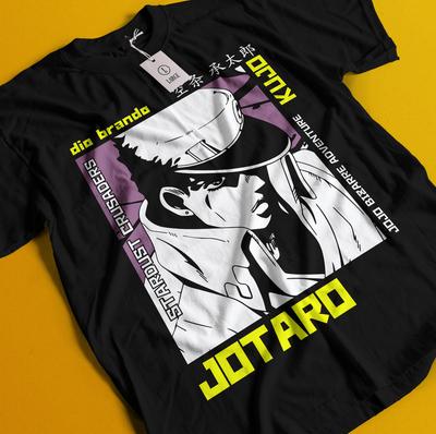 Футболка Jojo's Bizarre Adventure Аниме Манга Графический дизайн Футболка Все размеры