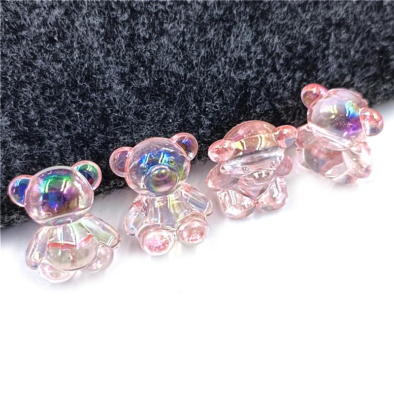 Ожерелье-браслет «сделай сам» для 10 шт. изготовления ювелирных изделий AB свободные бусины оптом кулон бусины «кролик-медведь»