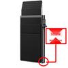 Мужской алюминиевый держатель для карт с RFID-защитой: В наличии, Конструкция с боковым нажатием