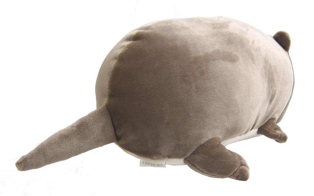 Livheart Подушка-валик Маршмеллоу Аквами Выдра (Общая длина приблизительно. 27см) Пушистый и мягкий 68229-32