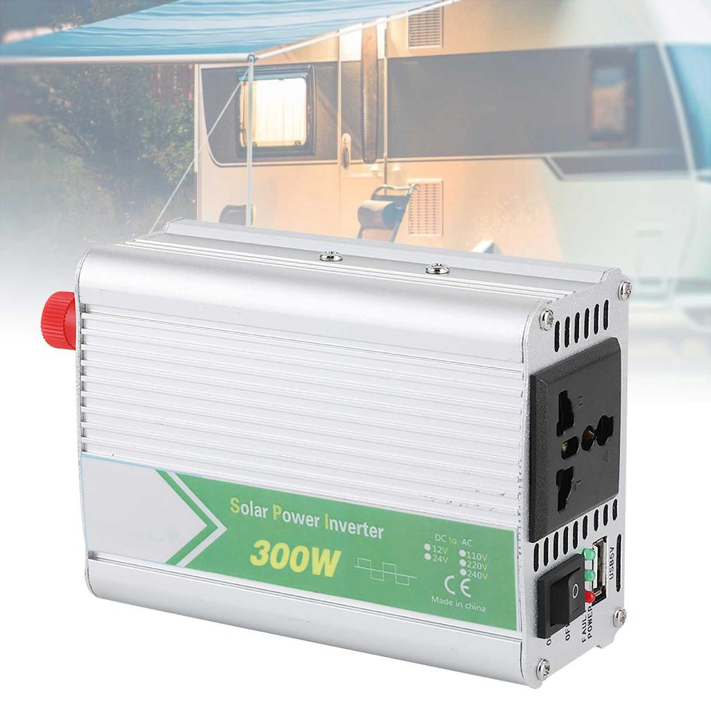 Автомобильный инвертор DC12V в AC220V 300W Correction Wave Многофункциональный интеллектуальный преобразователь