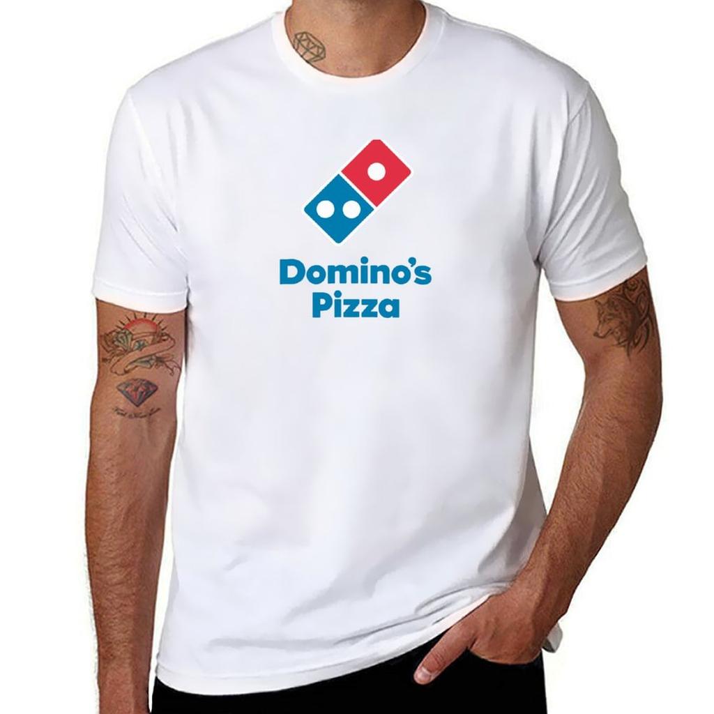 Dominos Pizza T-Shirt Designer Shirts Vintage Anime Shirt Anime Tshirt Big and Tall T Shirts for Men