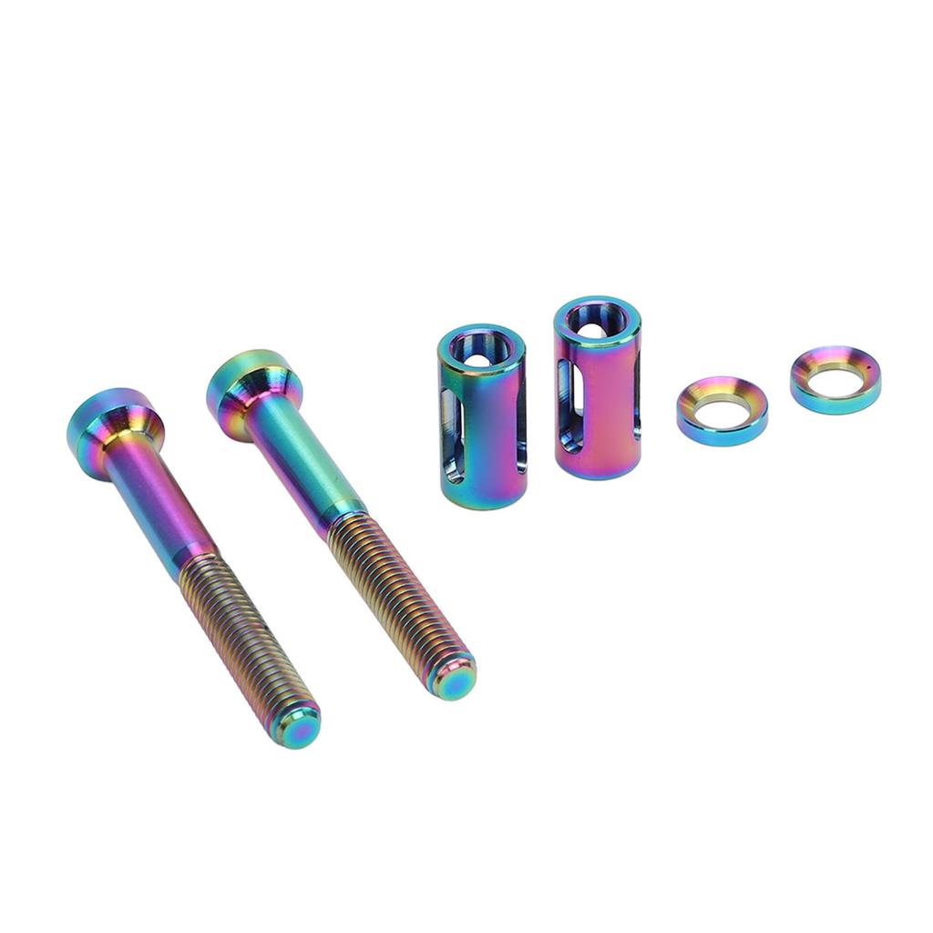 Bike Computer Mount Extension Screw Secure Connection Ti Alloy Colorful Lightweight Universal Fit Fo