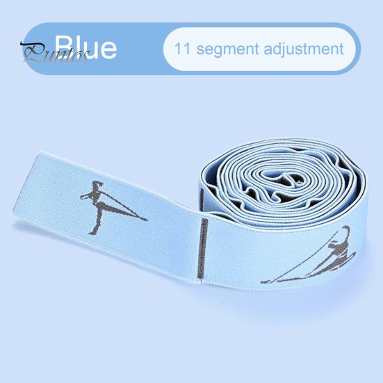 Ремень для растяжки йоги с 11 петлями, физиотерапия, пилатес, балет, танец, растяжка для ног, эластичная лента для домашнего спортзала, тренировка, эспандер
