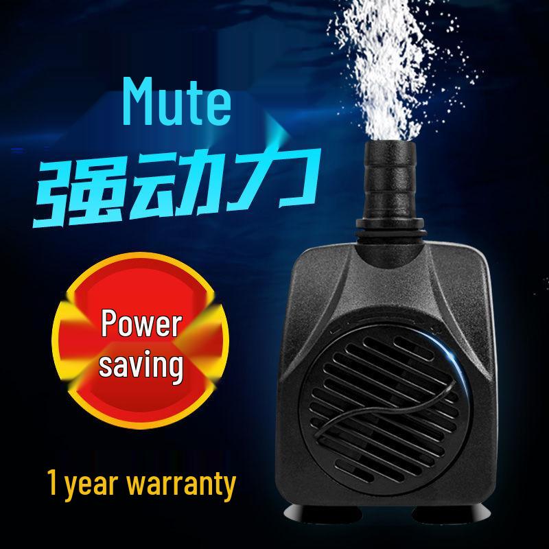 Мини-тихий погружной насос для аквариума с золотыми рыбками, для каменистого водопада, фонтана и циркуляционного фильтра.
