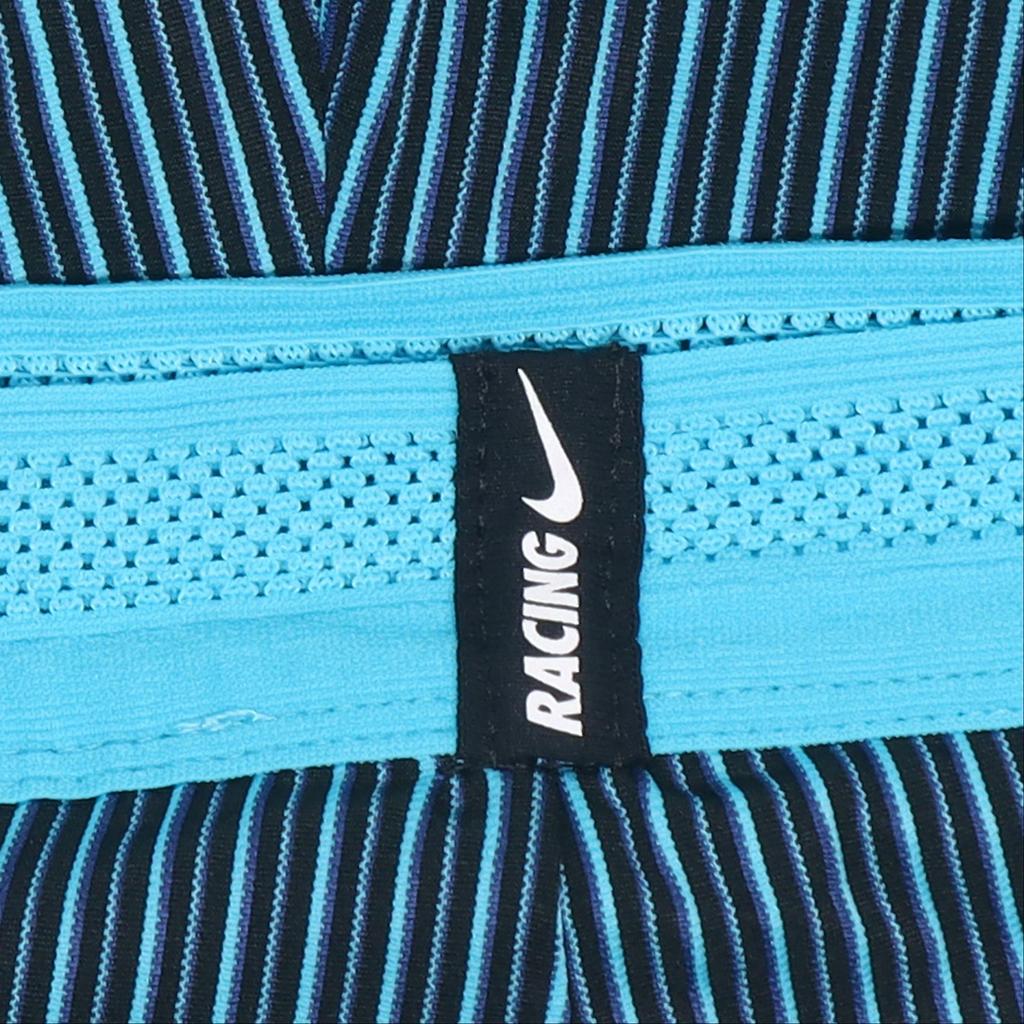 Nike Мужские шорты для фитнеса в полоску с логотипом Aeroswift, синие DA1430-013