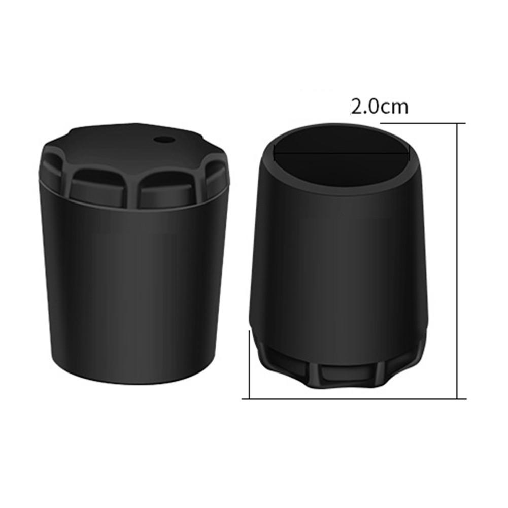 Fishing Rod End Cap Protector 4pcs Silicone Set for Lure and Bait Rods