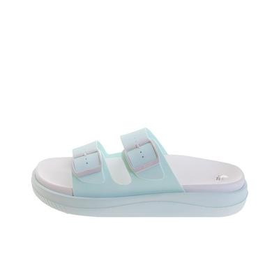 Сандалии Li Ning Clap Non-Slip Slide женские, мятно-зеленые, AGAQ006-10