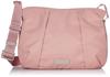 Nylon Twill Tuck Accent Shoulder Bag Pink [Isaac] Y01-02-11SC