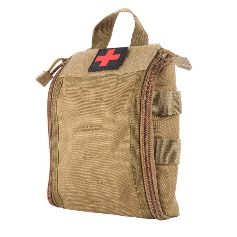 First Aid Kit Emergency Kit Tactical Survival EDC Molle Rip-Away EMT Pouch Bag IFAK Medical  Outdoor Tool