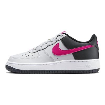Детские кроссовки Air Force 1 GS White Obsidian Pink Dark-Obsidian Fierce-Pink CT3839-109