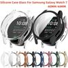 Silicone TPU Case Glass For Samsung Galaxy Watch 7 40mm 44mm Full Cover Screen Protector Bumper for Watch7 44mm 40mm Cover Shell