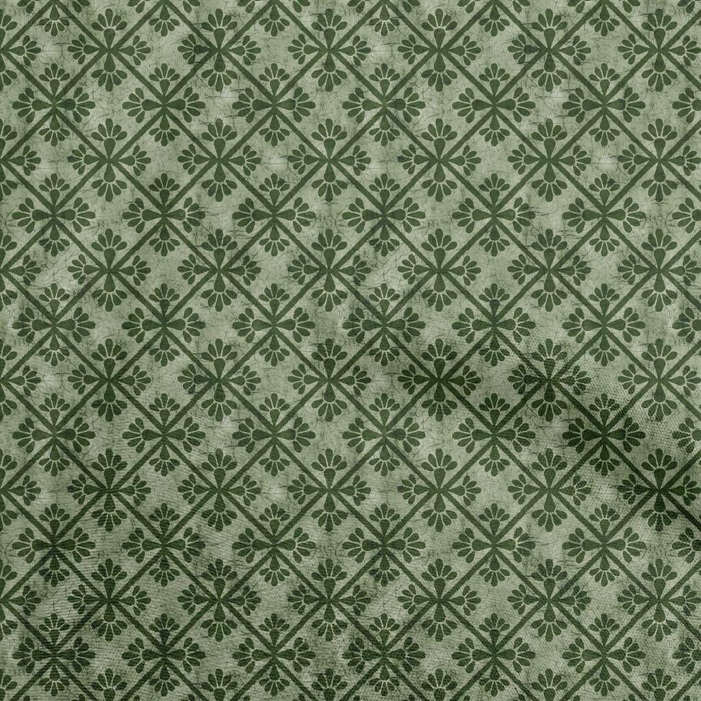 oneOone Хлопковая гибкая коричневая ткань Aian Batik Товары для квилтинга Швейная ткань с принтом в ярдах 40 дюймов