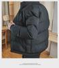 Brand Men's Thick Warm Down Cotton Jacket - Autumn/Winter Casual Stand Collar, Slim Fit.