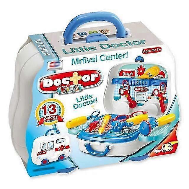 Diy Pretend Play Simulation Doctor Indoor Role Play Medical Tools Set Doctor Kit For Kids