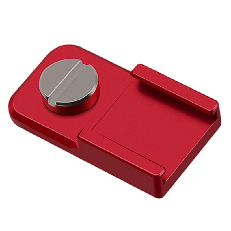 Универсальные адаптеры-крепления для DSLR-камер из алюминиевого сплава с отверстием под винт 1/4 дюйма для микрофонов, светодиодных панелей, аксессуаров, совместимость с штативами