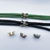 Brass Material EDC Paracor Beads DIY Accessories Lanyard Pendants Paracord Woven Beads  Camping