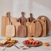 Portable Acacia Wood Cutting and Cheese Board for Outdoor Use