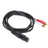JORINDO XLR Female to Dual RCA Cable Y Splitter Patch Cable XLR to RCA Microphone Connection Cord